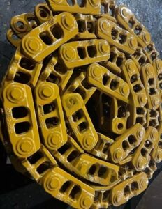 Conjunto de Elos de Esteira D6K, Corrente de Esteira, Peças DT para Material Rodante de Trator de Esteiras