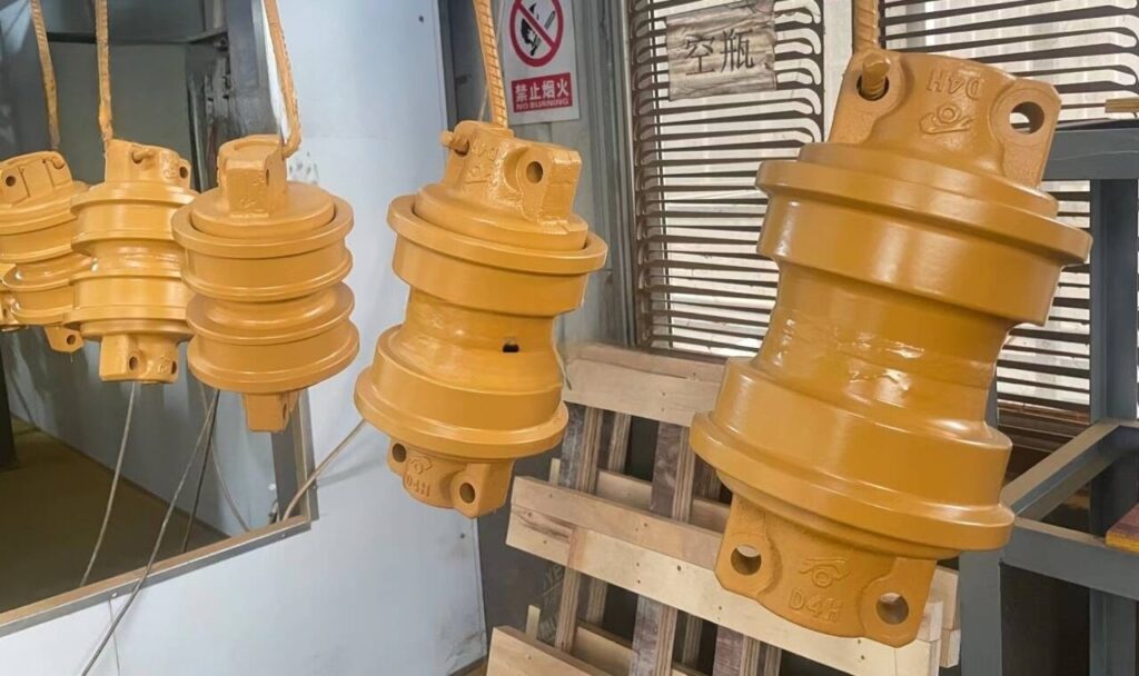 Peças de reposição do material rodante para Escavadeira R225-7, Rolete Inferior para peças de construção