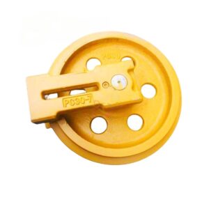 Preço de Fábrica Roda Guia Forjada para Escavadeira, Conjunto da Roda Guia, Peças do Material Rodante de Escavadeira, Roda Guia Dianteira