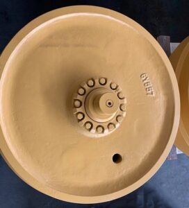 Peças do Material Rodante para Escavadeira de Serviço Pesado, Roda Guia D8R 6Y557